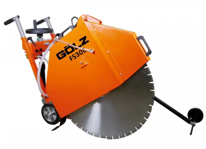 Gölz 02820302000 FS30E Scie à sol électrique 11 kW 320 mm