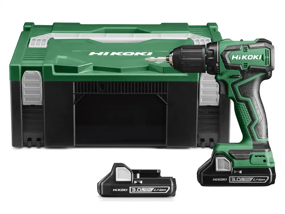 HIKOKI DS18DDWRZ Perceuse-visseuse sans fil 18 volts 2.0Ah Li-Ion en HSC II