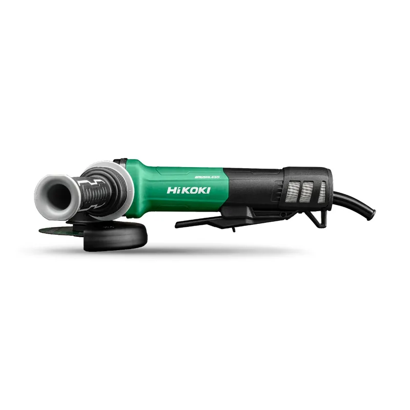 HIKOKI G13BYEQ2WDZ Meuleuse d‘angle - 125 mm 1320W avec frein et interrupteur cuillère