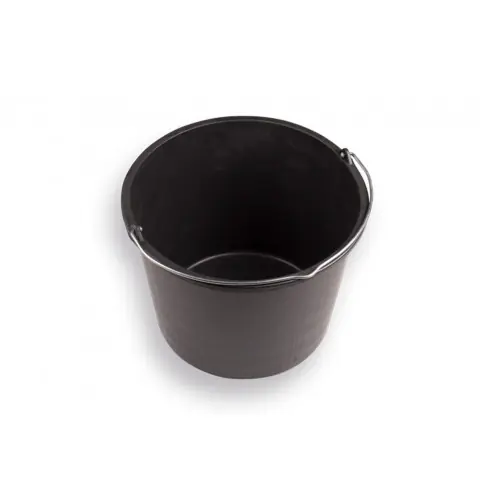 Toolnation 0563.00001 Seau de chantier Atlas noir - 20 litres