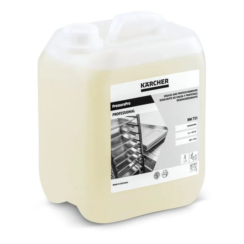 Kärcher Professional 6.295-402.0 PressurePro Solvant pour graisses et protéines RM 731, 5l