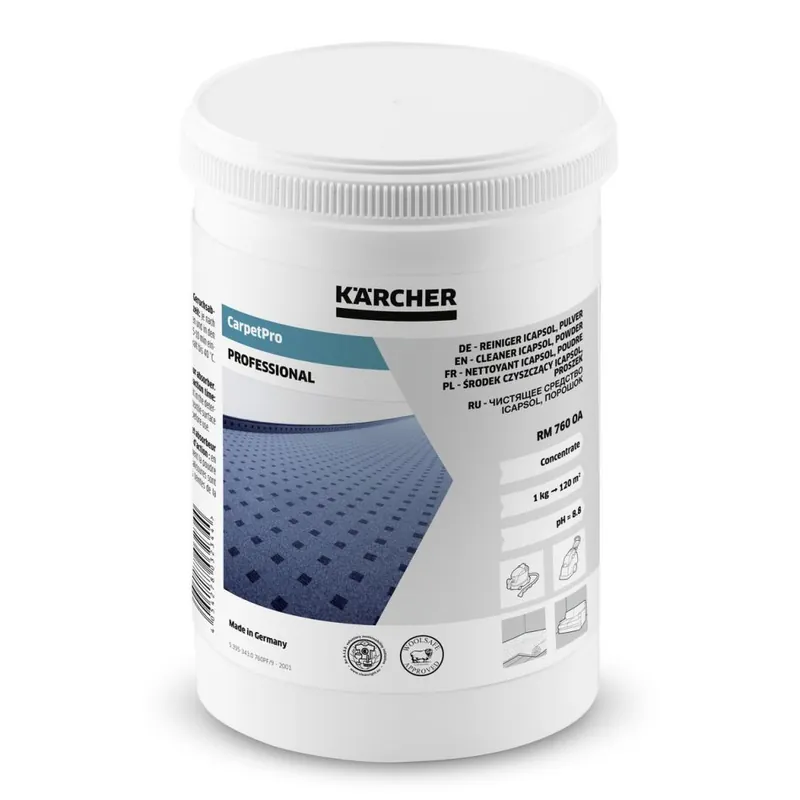 Kärcher Professional 6.295-849.0 CarpetPro agent de nettoyage de tapis RM 760, poudre, 0.8kg