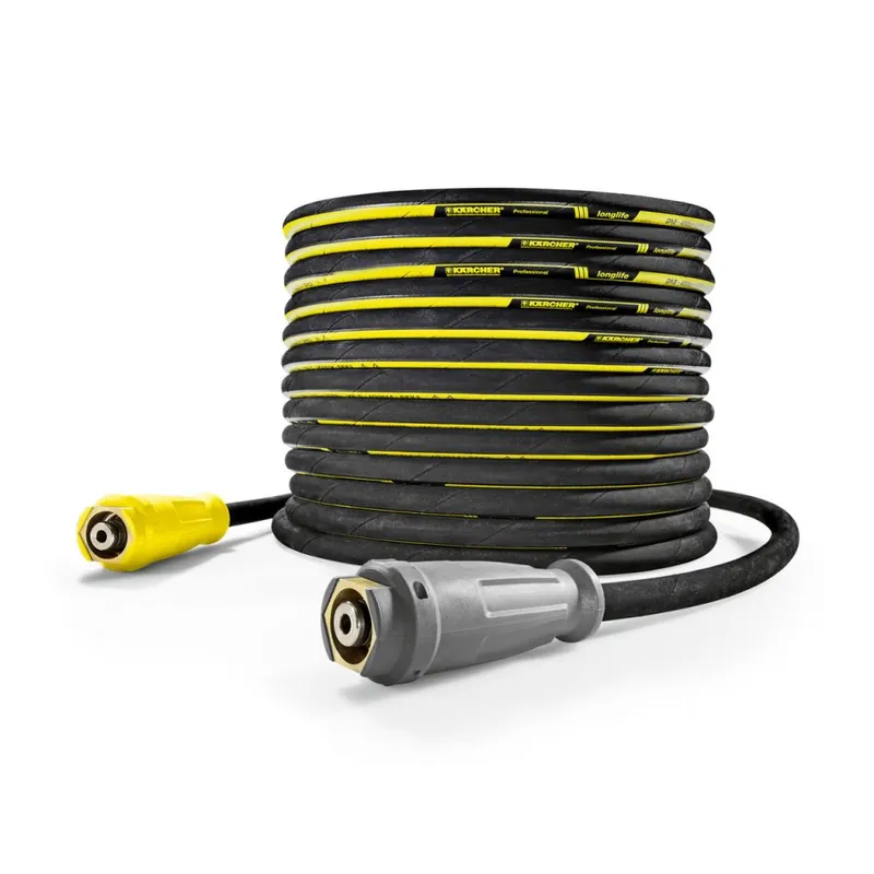 Kärcher Professional 6.110-023.0 Flexible haute pression longue durée, 30 m, DN 8, 400 bar, 2 x EASY!Lock
