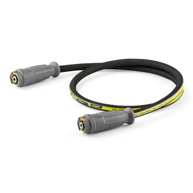 Kärcher Professional 6.110-024.0 Flexible haute pression longue durée, 1,5 m, DN 8, 400 bar, 2 x EASY!Lock