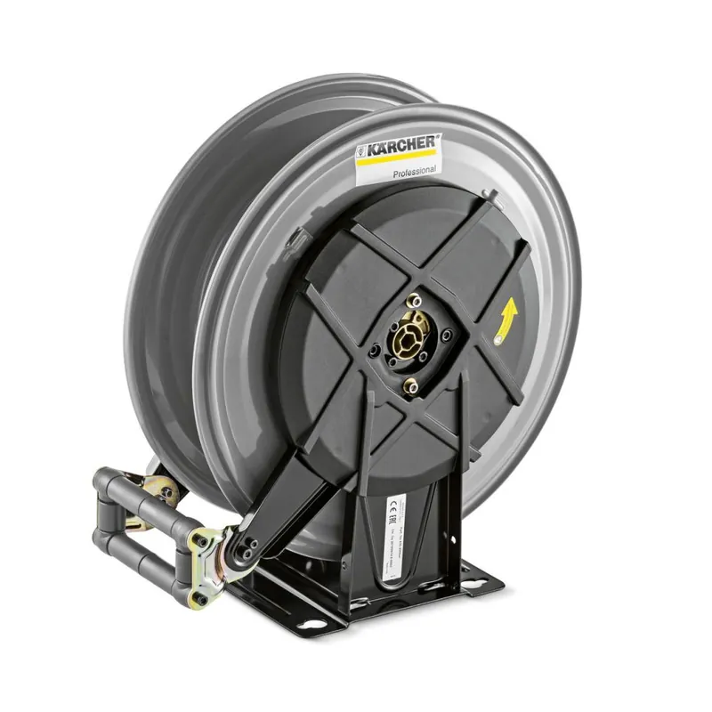 Kärcher Professional 6.392-105.0 Enrouleur de tuyau automatique, peint en gris basalte, 20 m