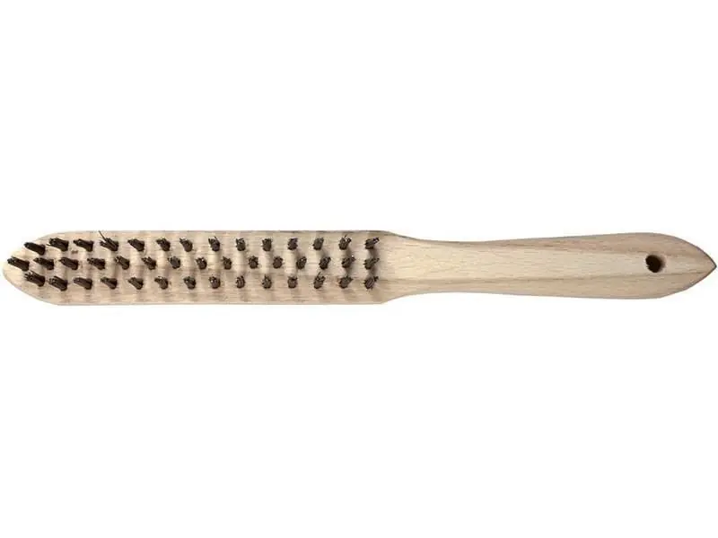Toolnation 2511 Brosse en acier 3 rangs