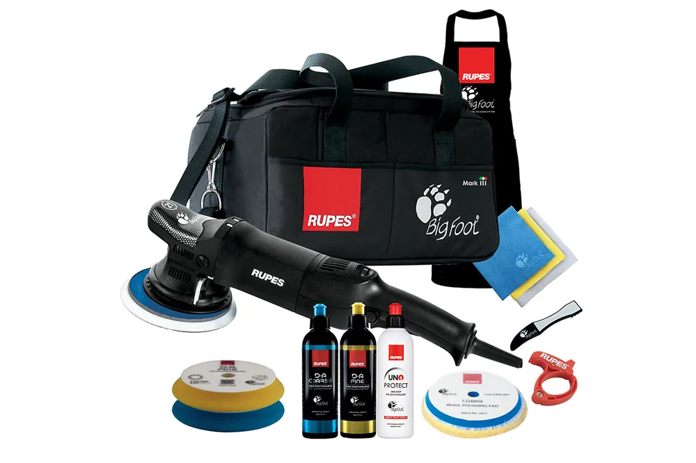 Rupes RU-LHR21ES/LUX LHR21ES/LUX Set de polissoirs excentriques Bigfoot 150mm