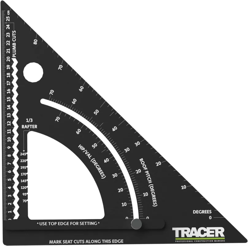 Tracer APS12 Carré 12" 305 mm avec réglage en degrés