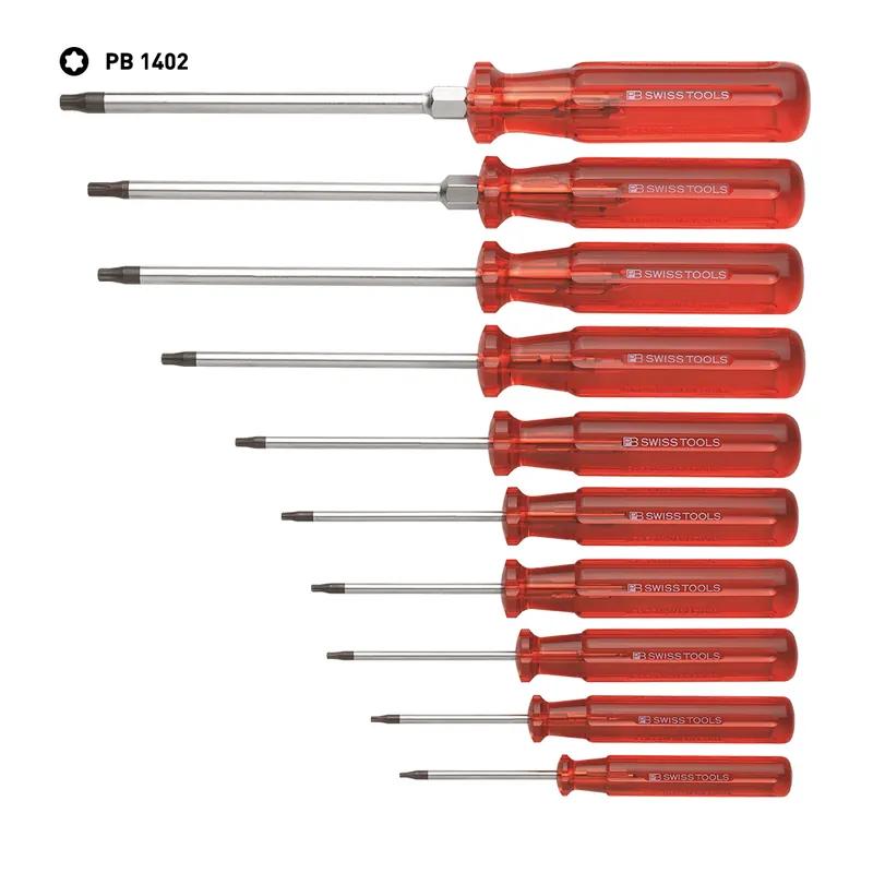 PB Swiss Tools PB 1402.CBB Tournevis classiques 10 pièces