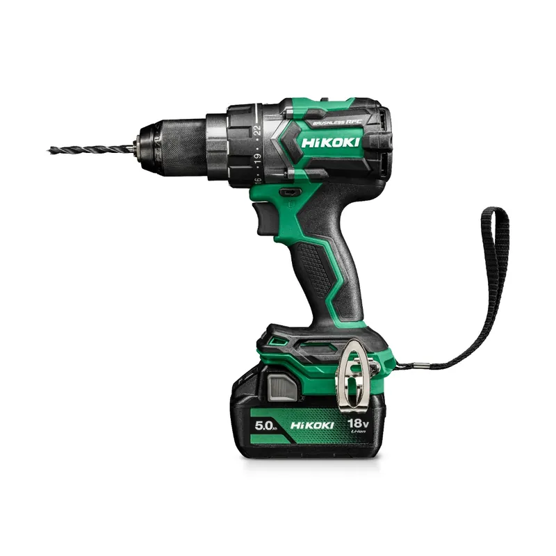 HIKOKI DS18DCWPZ Tournevis Accu Multivolt 18V 5.0Ah Li-Ion en coffret HSC II
