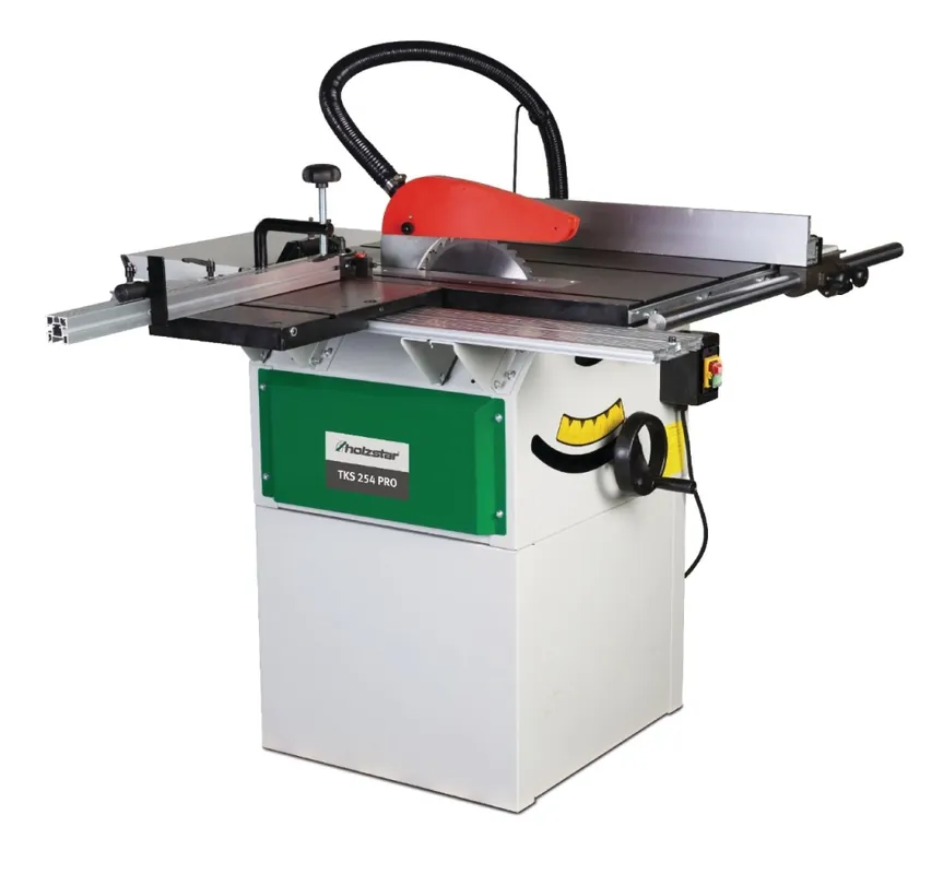 Holzstar 715902028 TKS254Pro Table de sciage 254 mm 400V