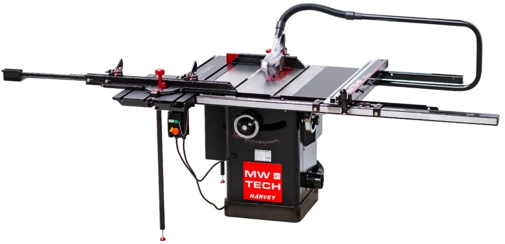 SK0211488-FR20260707-142325-0 Metal Works 790031729 TZ3M36 + ATZS15 Table de sciage Harvey + table à rouleaux 230V