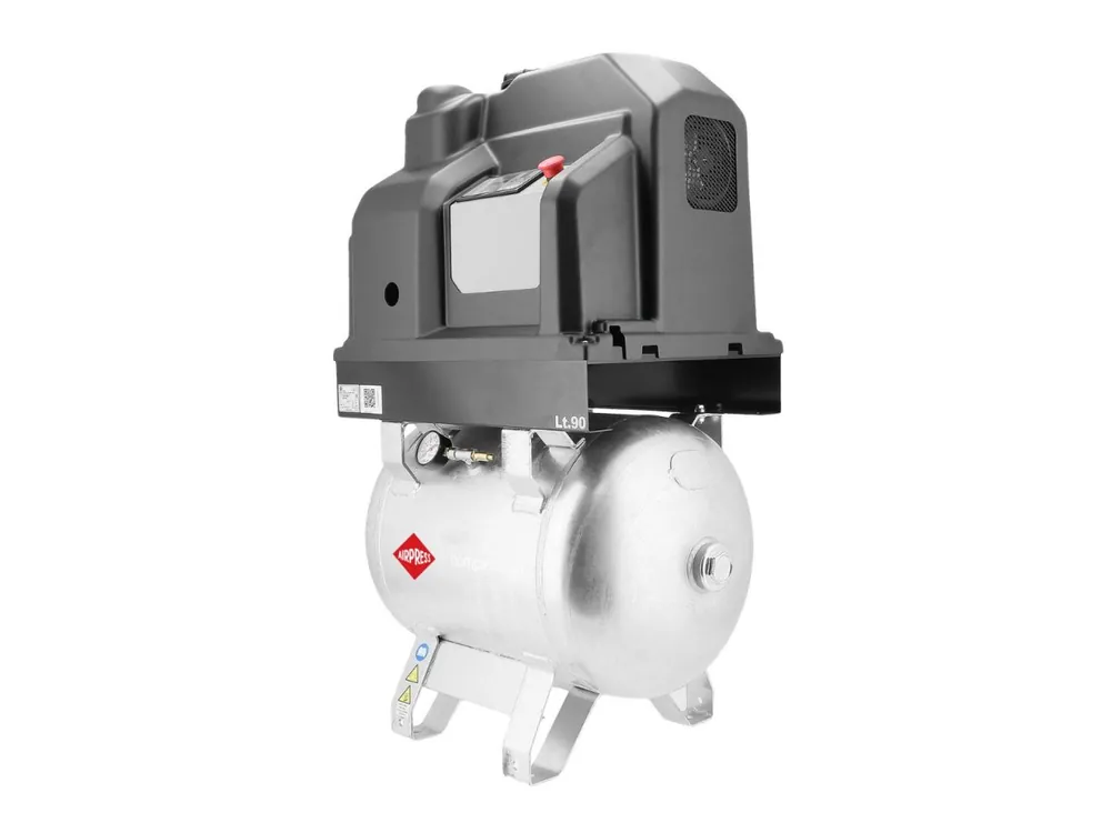 Airpress 360903-CG Compresseur à vis APS 3 Combi Compact 10 bar 3.0 hp/2.2 kW 261 l/min 90 l galvanisé