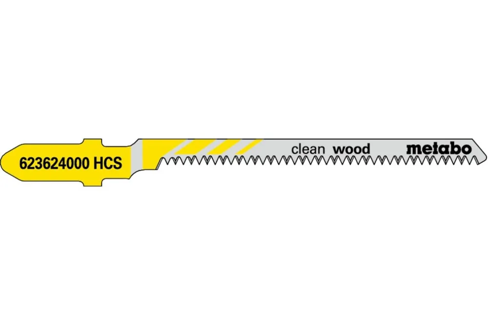Metabo Accessoires 623624000 Lames de scie sauteuse (25 pièces) Type 23651 57/1,4 mm