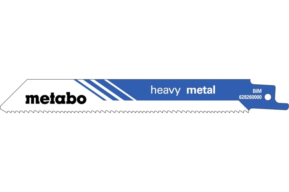 Metabo Accessoires 628260000 Lames de scie à guichet (5 pièces) BiM 150x1,25/1,8-2,6