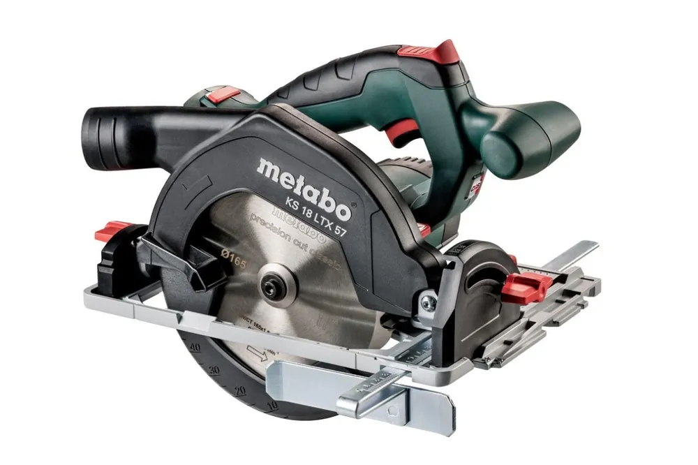 Metabo 601857890 KS 18 LTX 57 Accu scie circulaire 18V excl. batteries et chargeur en boîte