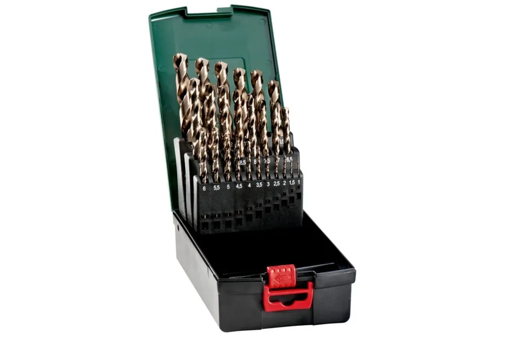 Metabo Accessoires 627672000 Jeu de mèches HSS-Co "SP", (25 pièces)