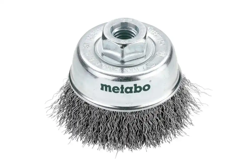 Metabo Accessoires 623715000 Brosse en acier à venir Ø 75 mm M14 ondulée