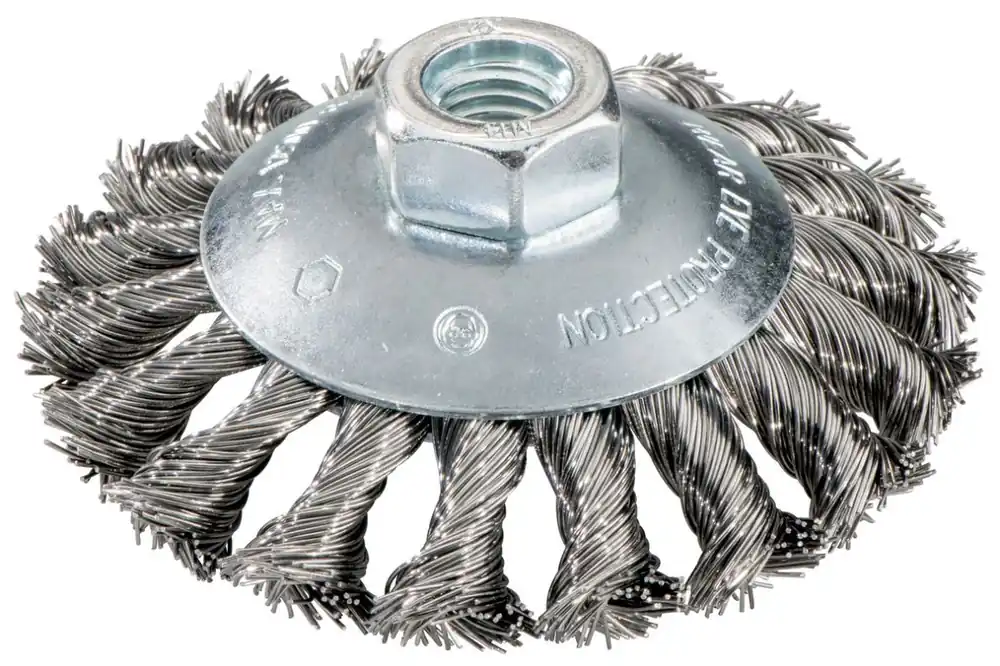 Metabo Accessoires 623803000 Brosse rotative en acier Ø 100 mm M14 avec bol