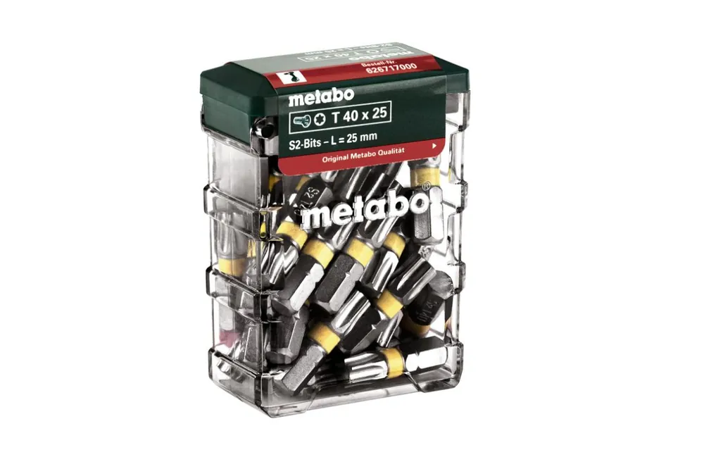 Metabo Accessoires 626717000 Boîte à bits T40, "SP" (25 pcs)