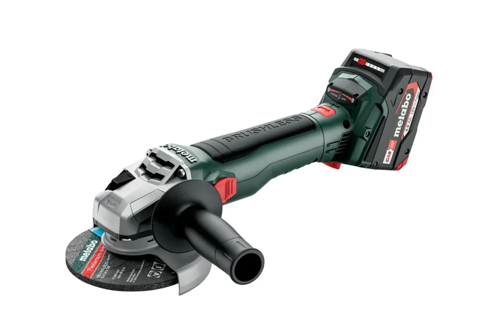 Metabo 613052510 W 18 LT BL 11-125 Batterie meuleuse 18 Volt 4.0 Ah Li-ion