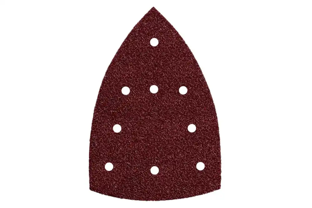 Metabo Accessoires 635211000 Feuilles abrasives à crochets 100x150mm / bois et métal - P240 (10 pcs)