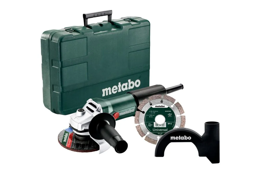 Metabo 603611510 WEV 850-125 Set Petite meuleuse d‘angle