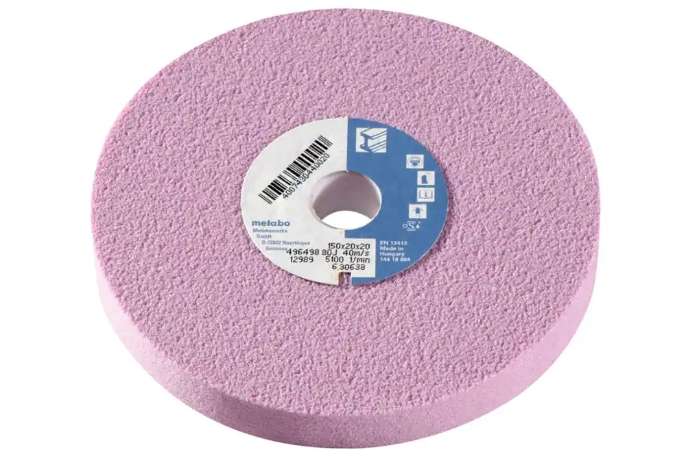 Metabo Accessoires 629077000 Pierre de broyage pour broyeur double 200x25x32mm 80J