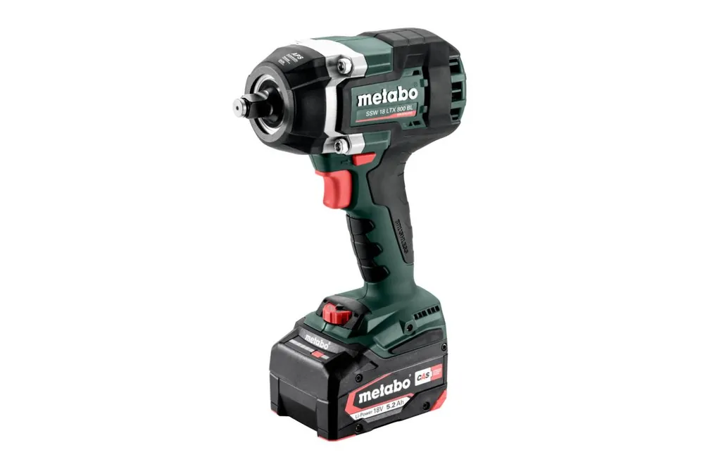 Metabo 602403650 SSW 18 LTX 800 BL clé à chocs sans fil 18 volts 5,2 Ah Li-ion