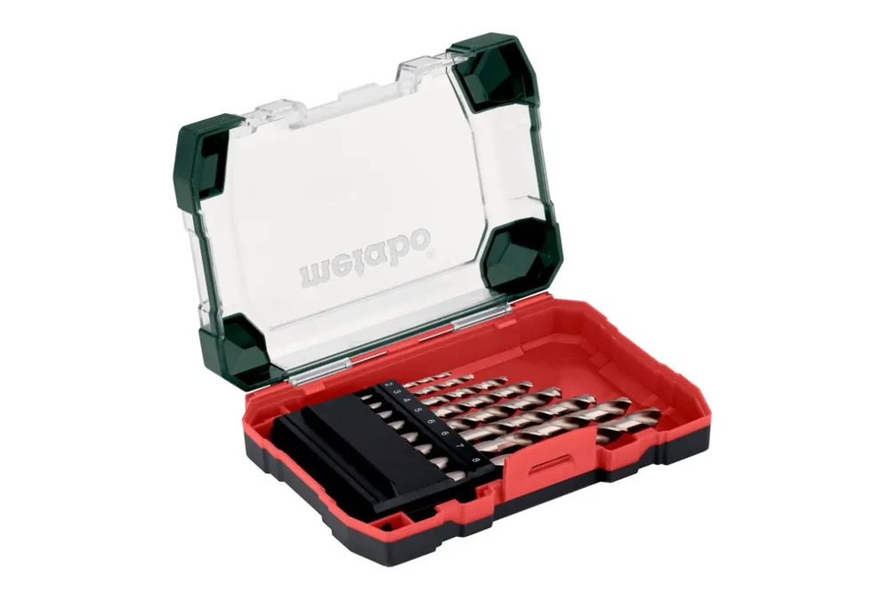 Metabo Accessoires 626695000 Jeu de mèches HSS-G SP 8 pièces