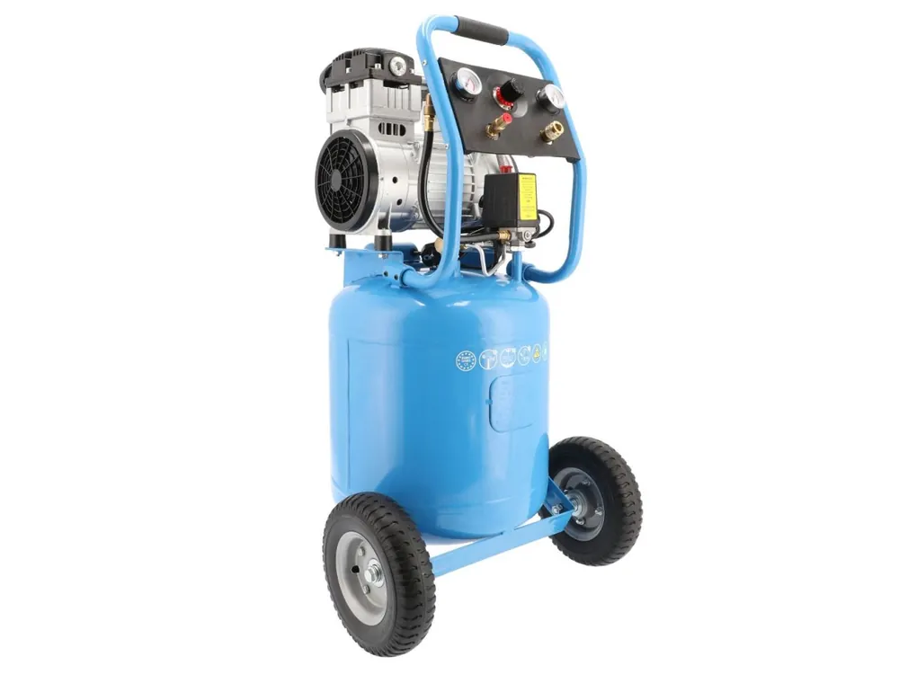 Airpress 36854 Compresseur silencieux sans huile LMVO 40-250 8 bar 2 hp/1,5 kW 150 l/min 38 l