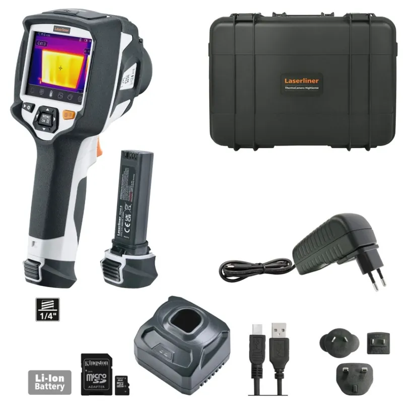 Laserliner 082.075A Caméra thermique ThermoCamera HighSense