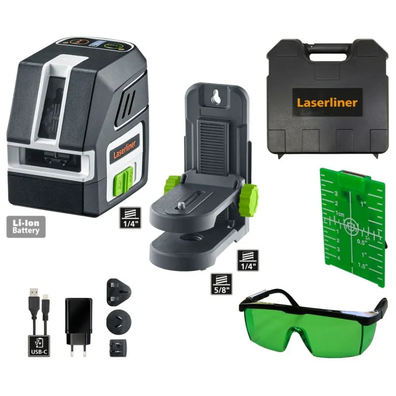 Laserliner 036.710A PocketCross-Laser 2G cross line laser vert