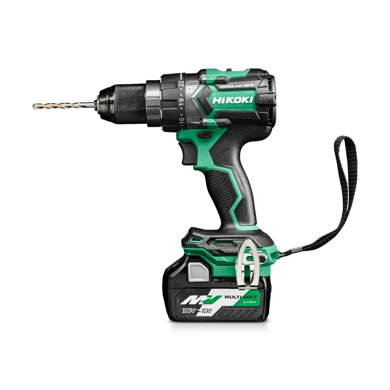 HIKOKI DV18DCWRZ Marteau perforateur sans fil Multivolt 36V 2.5 Ah Li-ion en coffret HSC II