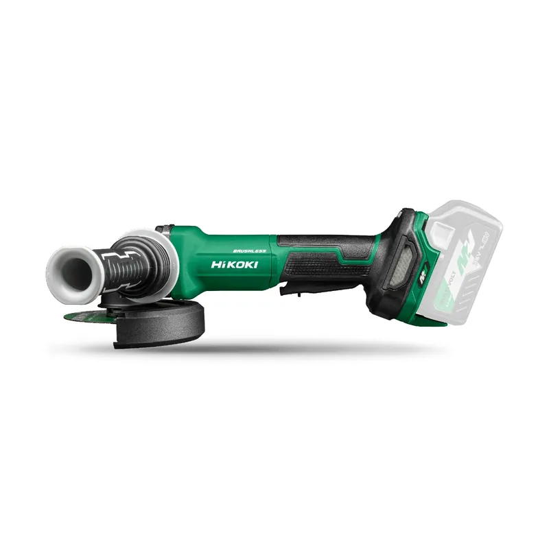HIKOKI G1813DVFW2Z Meuleuse d‘angle Multivolt Accu 125mm 18V excl. batteries‘‘et chargeur dans valise HSC II‘‘s