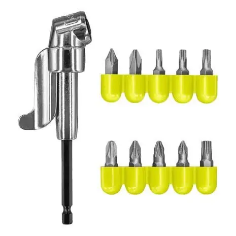 Ryobi Accessoires 5132004834 RAKRAD11 1 Adaptateur pour perceuse d‘angle avec embouts