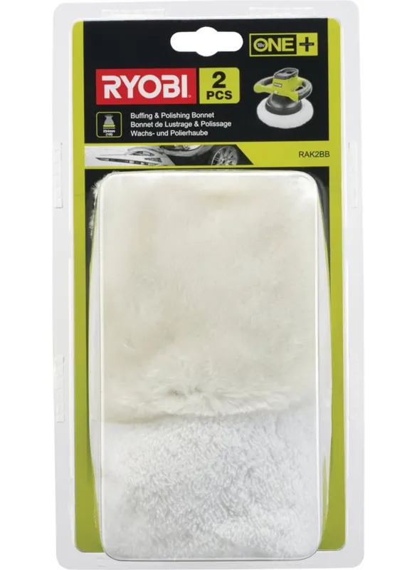 Ryobi Accessoires 5132002786 RAKRBS5 Set de polissage 2 pièces compatible avec R18B-0