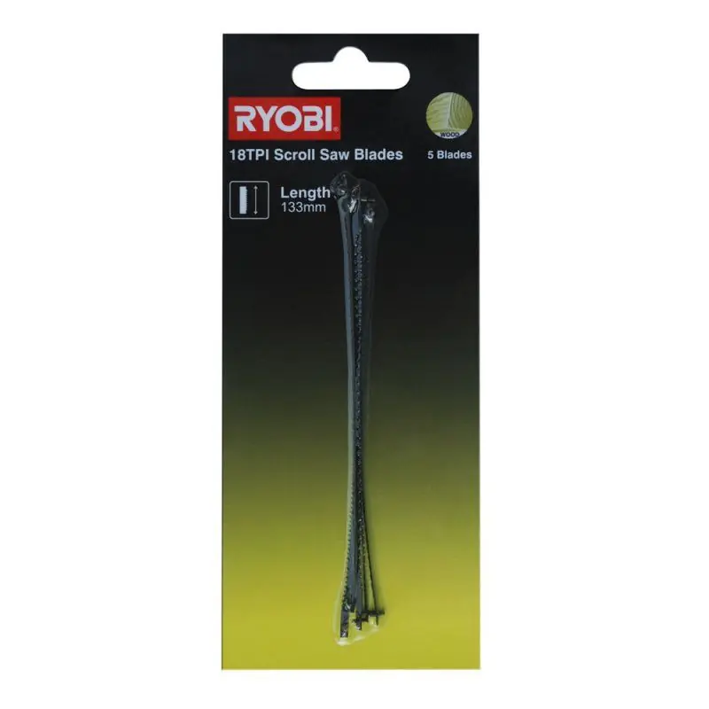 Ryobi Accessoires 5132002897 SSB15TPI Lame de scie de table 5 pièces compatible avec RWS1240G