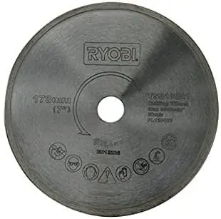 Ryobi Accessoires 5132002694 TSB180A1 1 Lame de scie à carreaux compatible avec WS721S