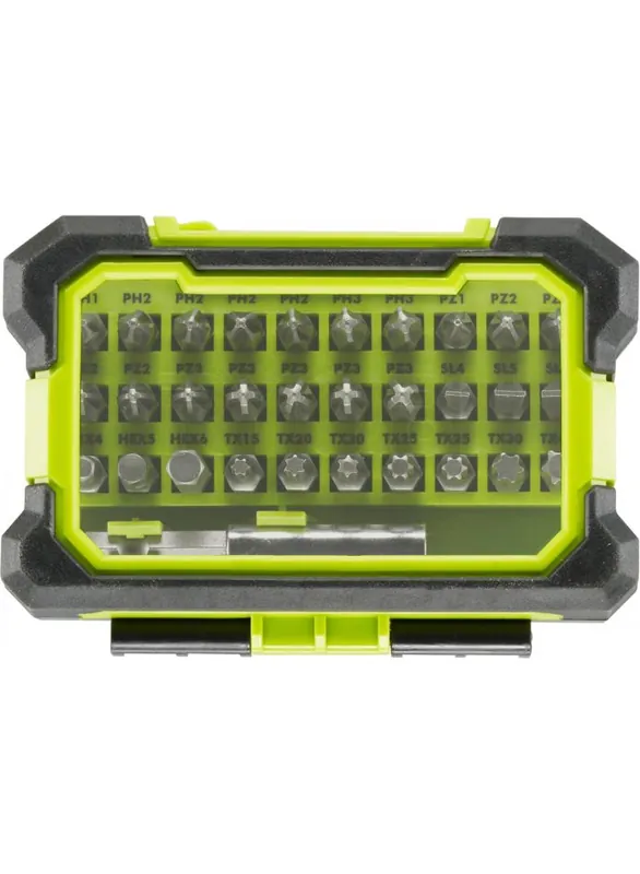Ryobi Accessoires 5132003307 RAK31MSD Jeu de tournevis 31 pièces