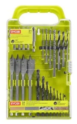 Ryobi Accessoires 5132004663 RAKDD31 Mèche de 31 pièces