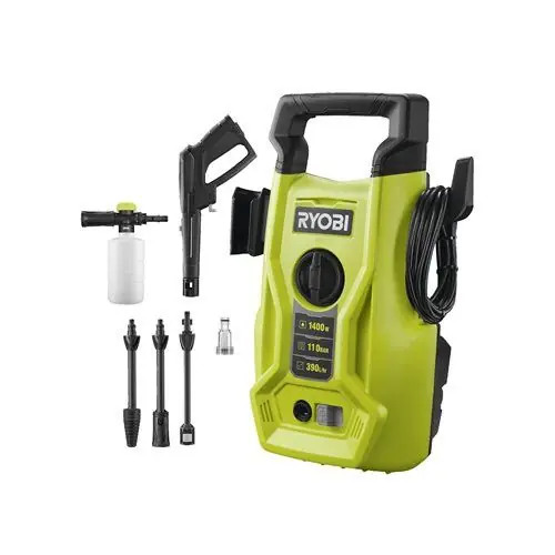 Ryobi 5133005365 RY110PWA 1400W 110Bar Nettoyeur haute pression