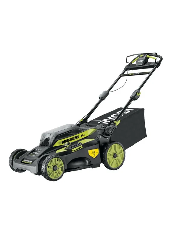 Ryobi 5133004589 RY36LMX51A-160 Tondeuse à gazon sans balais 36V 51cm + batterie (1x 6.0Ah)