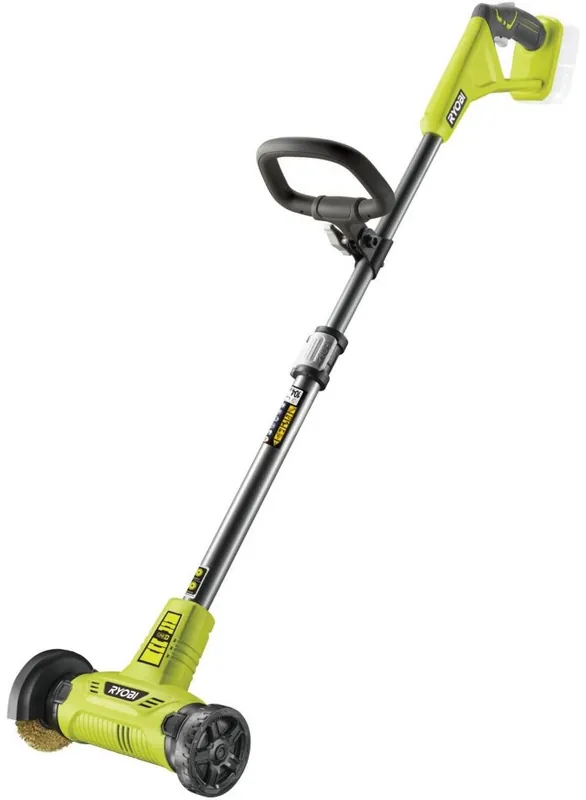 Ryobi 5133004728 RY18PCA-120 Nettoyeur de terrasse 18V avec brosse latérale + batterie (1x 2.0Ah)