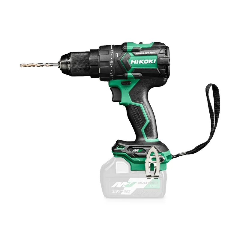 HIKOKI DV36DCW4Z Multivolt Accu Hammer Drill 36V sans batterie‘"batteries et chargeur‘"