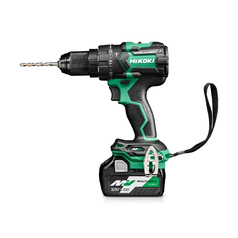 HIKOKI DV36DCWRZ Perceuse à percussion Multivolt Accu 36V 2.5Ah en coffret HSC II