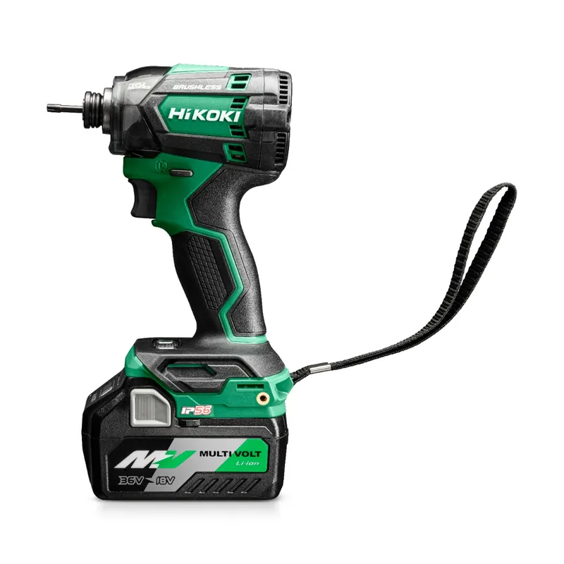HIKOKI WH18DCWRZ Tournevis à percussion Multivolt Accu 18V 2.5Ah en coffret HSC II