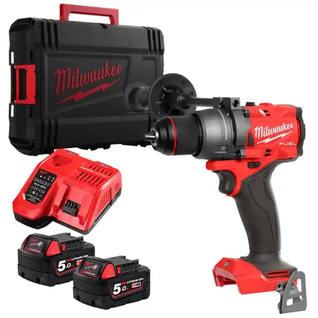 Milwaukee 4933479863 M18 FDD3-502X Tournevis Accu sans balais 18V 5.0Ah dans HD-Box