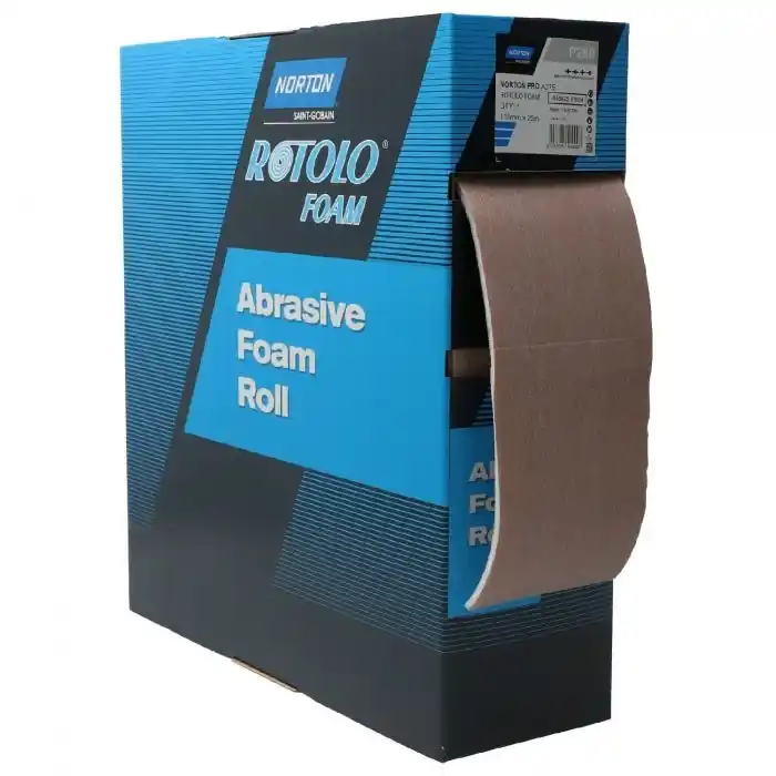 Norton Clipper 63642557612 Rouleau de ponçage soft-touch 115x25M A275 NOR P600 F03