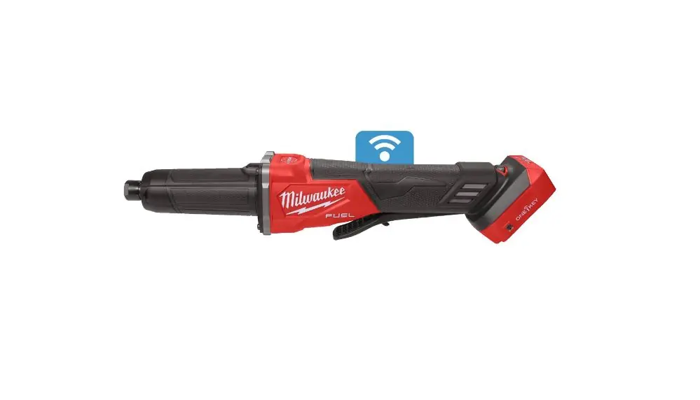 Milwaukee 4933480957 M18 FDGROVPDB-0X Meuleuse droite avec arrêt rapide et interrupteur à pédale 18V hors batteries""s et chargeur